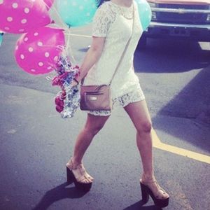 White Lace Dress